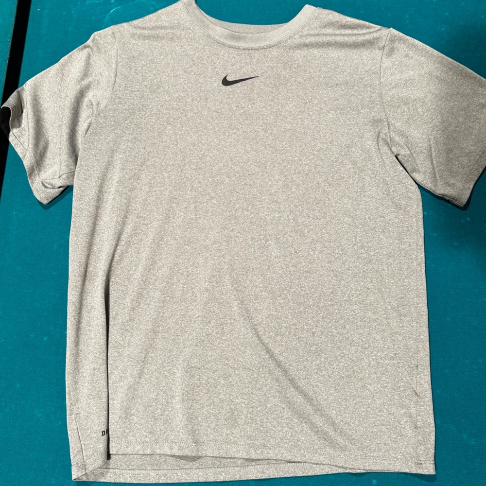 Plain Grey Dry Fit Nike Shirt